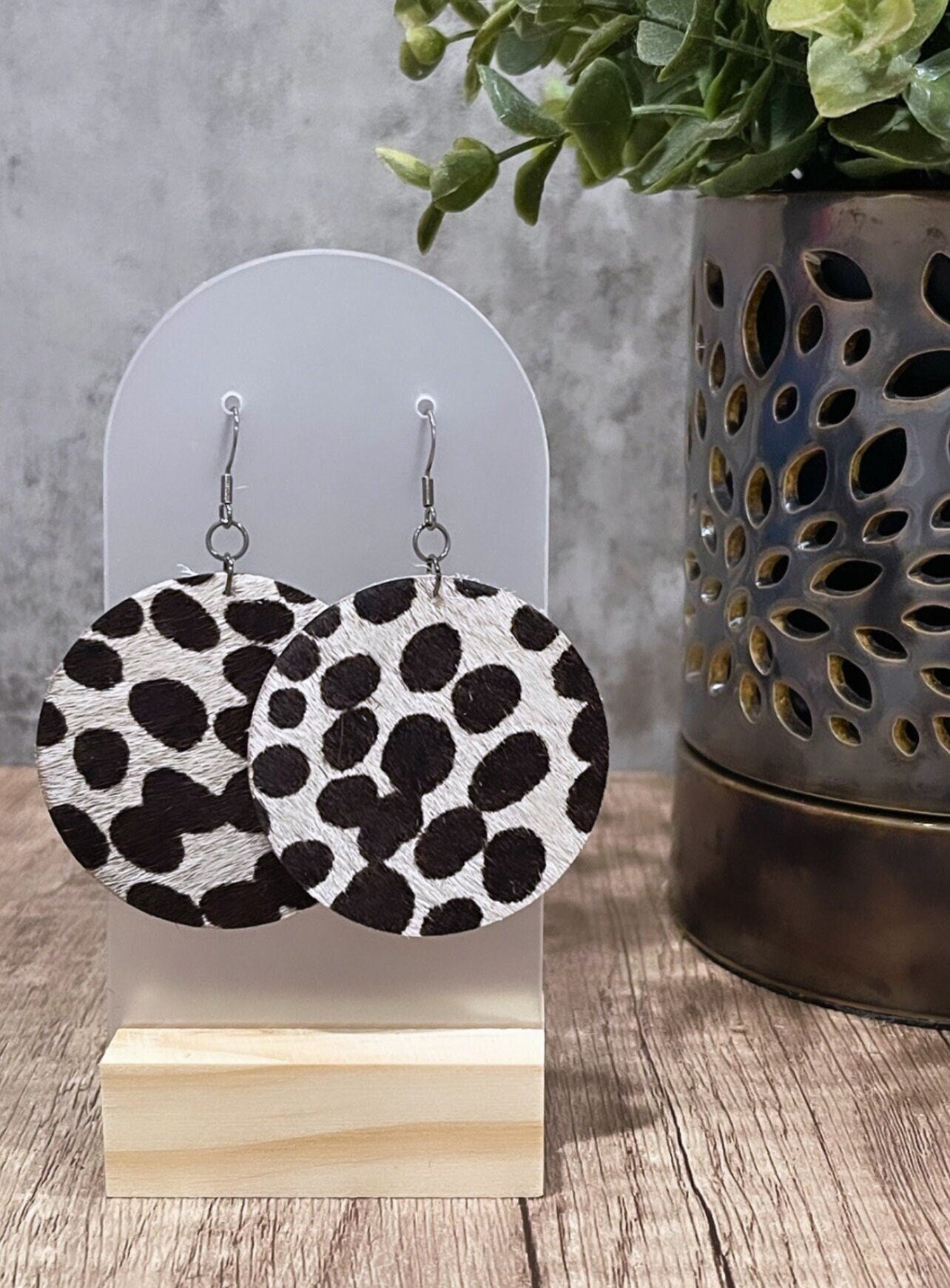Leather Earrings