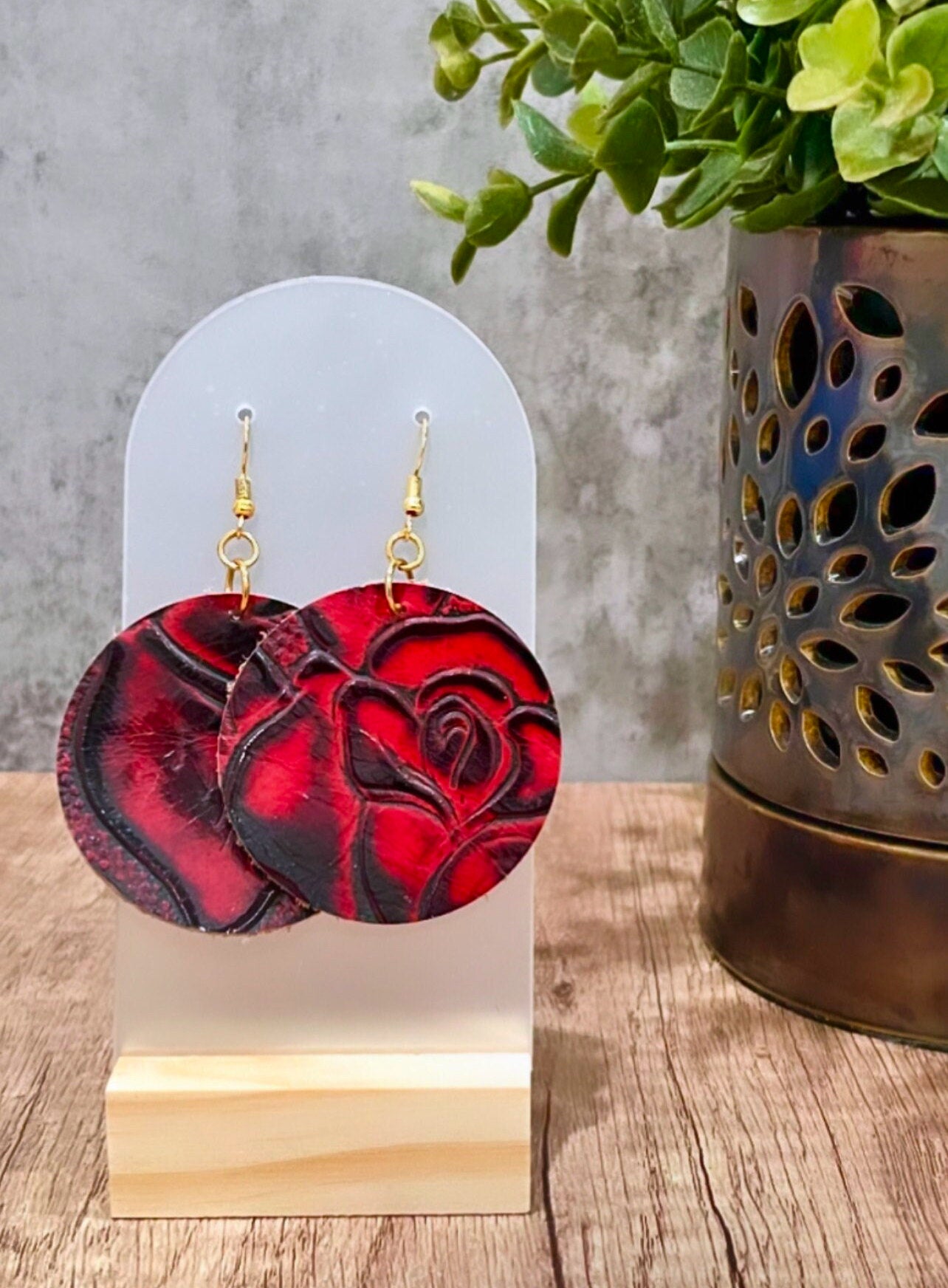 Leather Earrings