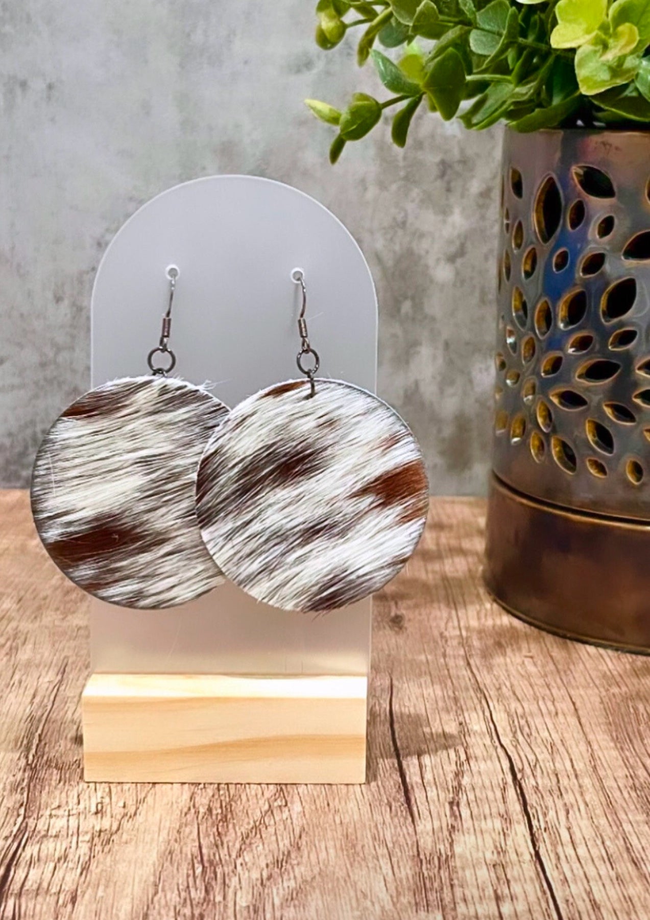 Leather Earrings