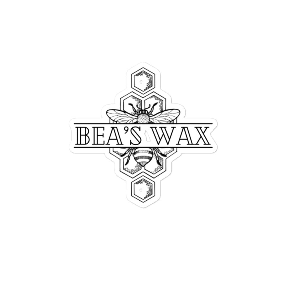 Bea’s wax Sticker