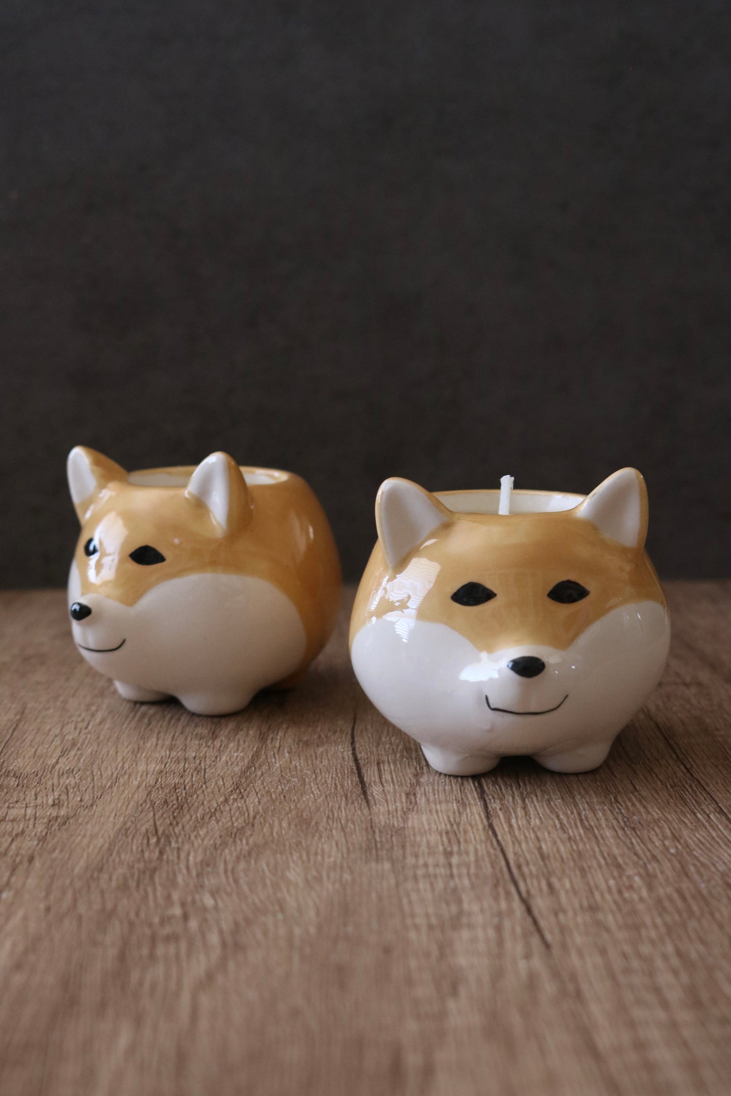 Corgi Candle