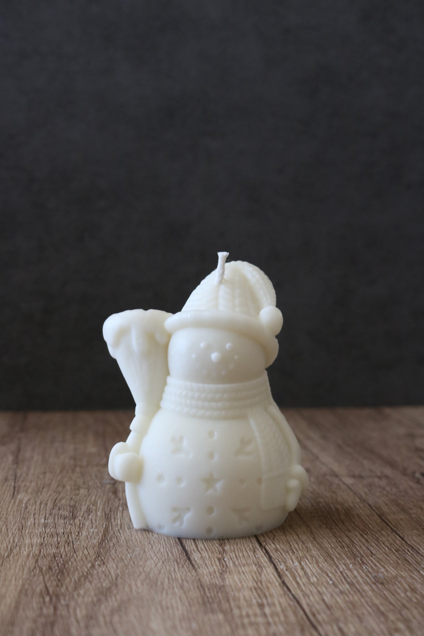 Snowman Candle