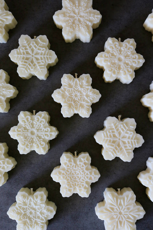Snowflake Candle | 2pc