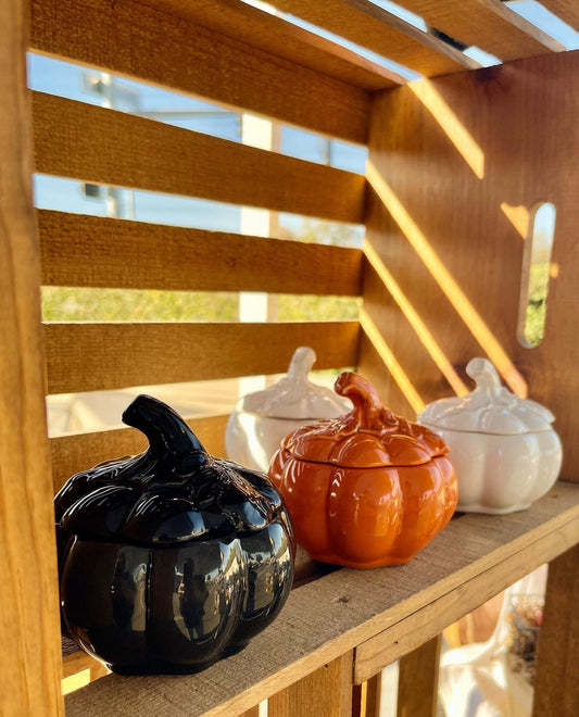 Black Pumpkin Candle