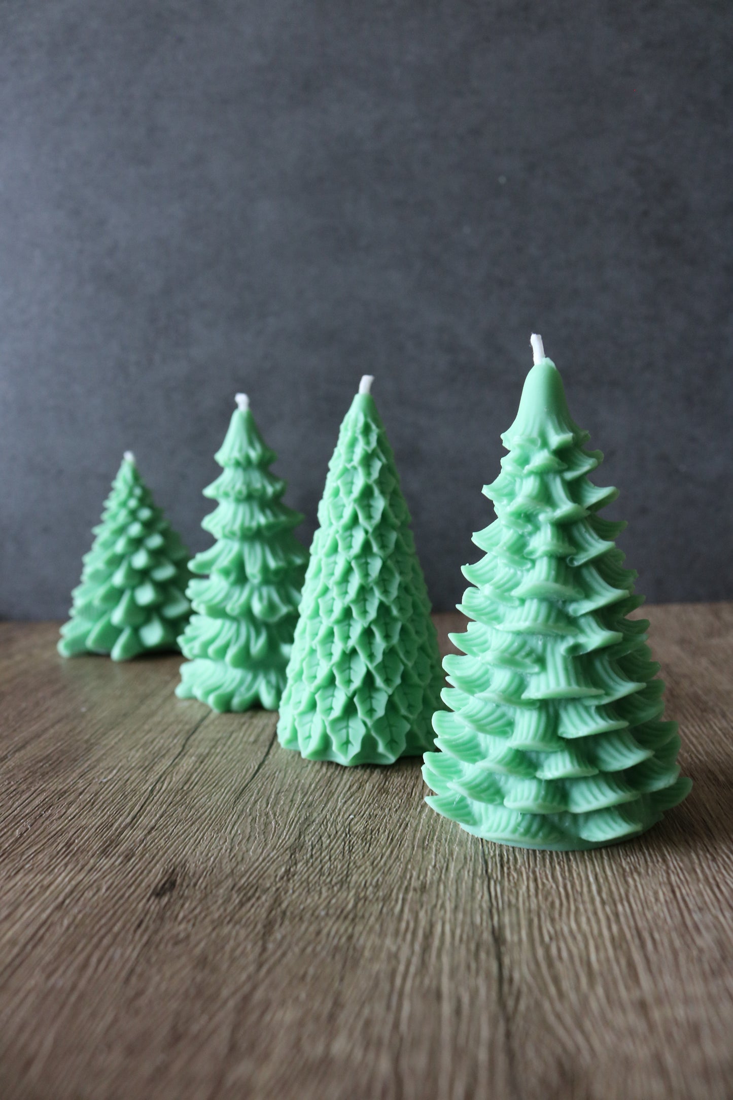 Christmas Tree Candles | Set of 4
