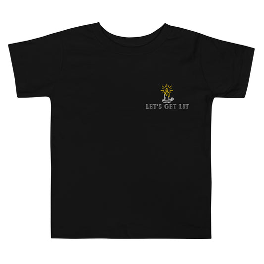 Let’s Get Lit Toddler Short Sleeve Tee